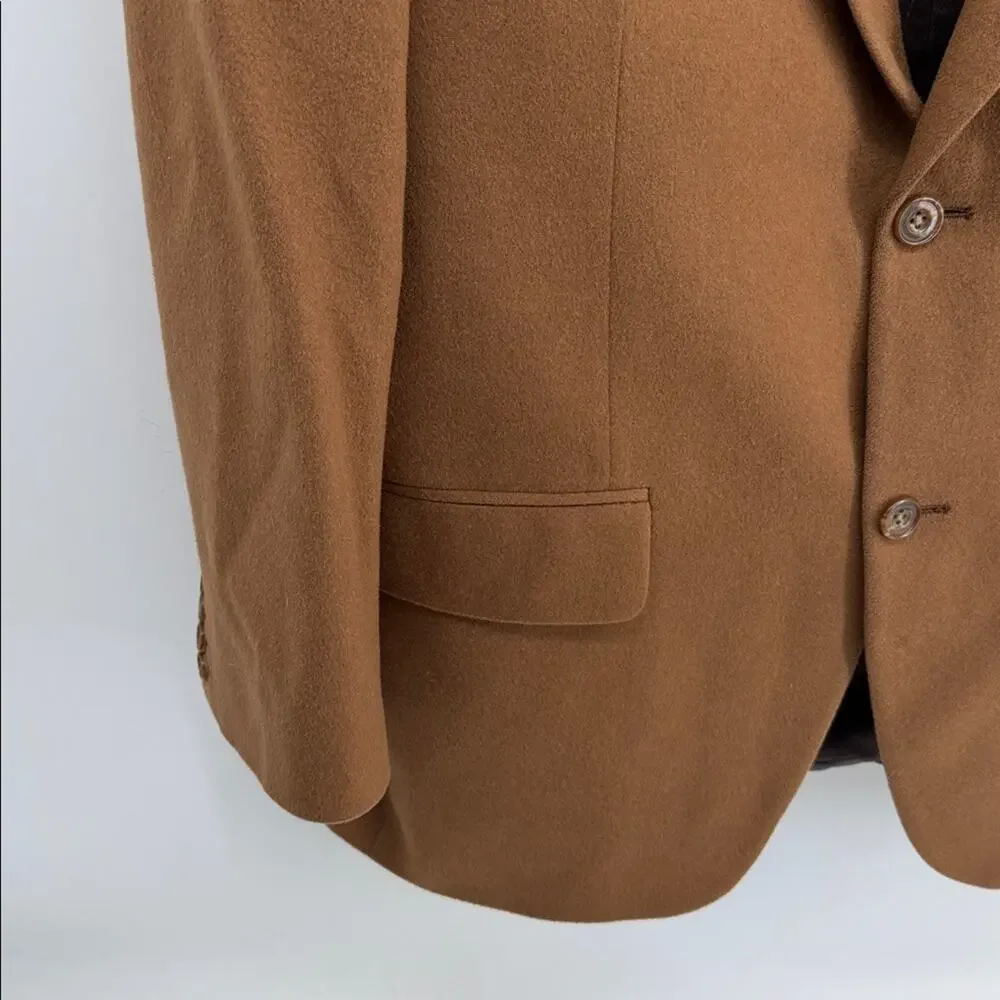 S. Cohen Prestige 100% Italian Cashmere two button double vent sport coat blazer